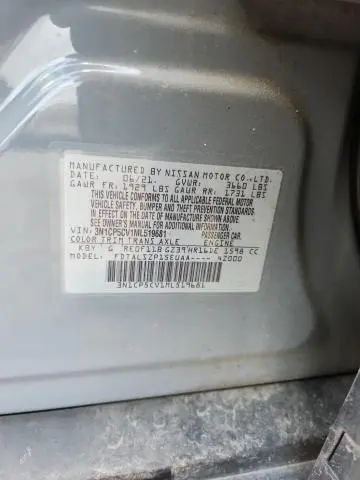 2021 NISSAN KICKS SV  