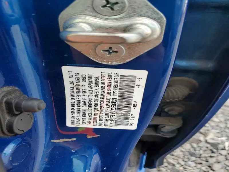 2013 HONDA CIVIC LX  