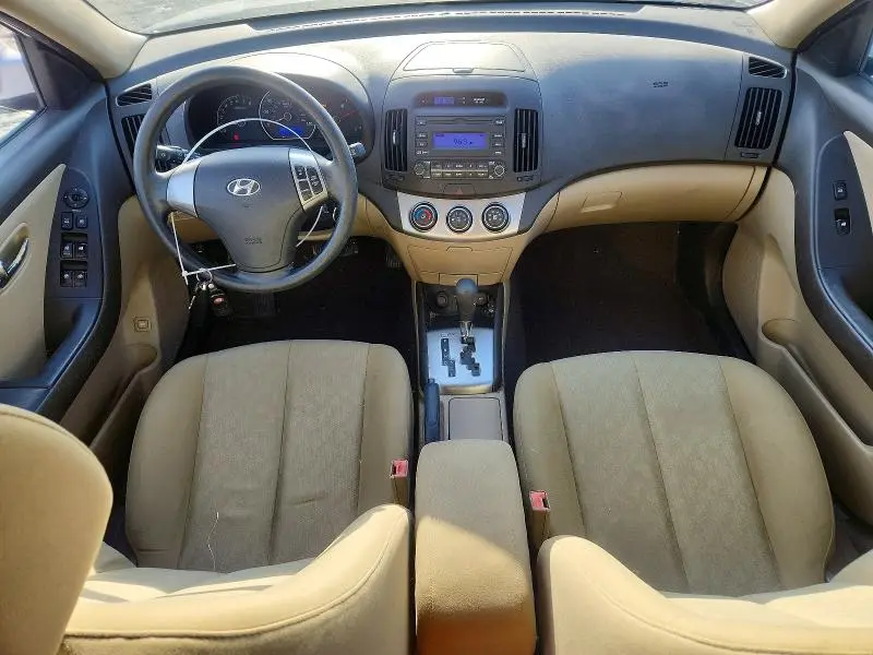 2010 HYUNDAI ELANTRA BLUE  