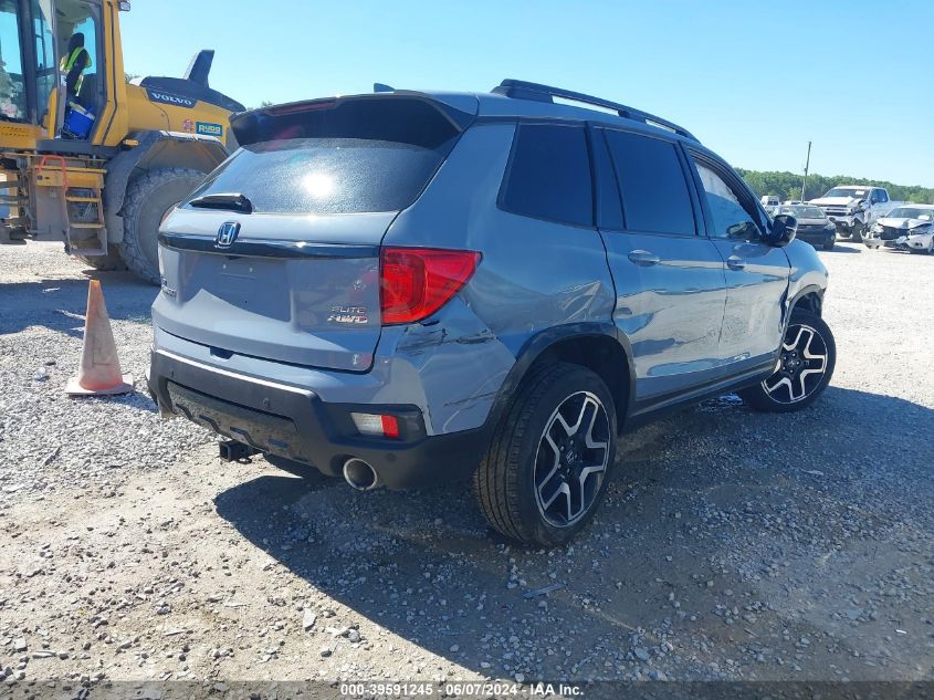 2022 HONDA PASSPORT AWD ELITE