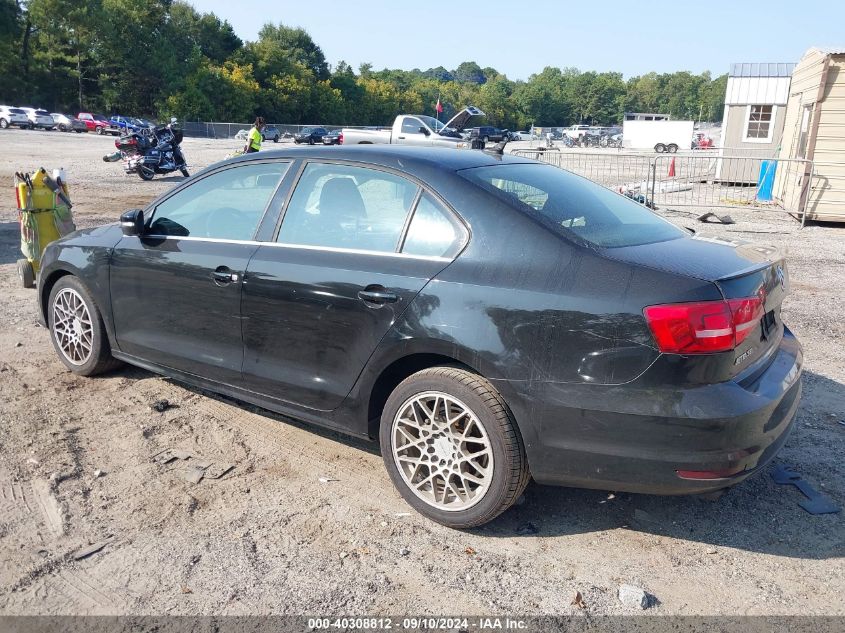 2015 VOLKSWAGEN JETTA 1.8T SEL