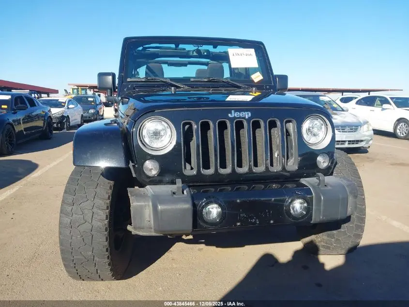 2017 JEEP WRANGLER UNLIMITED SAHARA 4X4