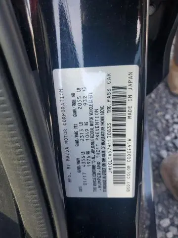 2017 MAZDA 6 TOURING  