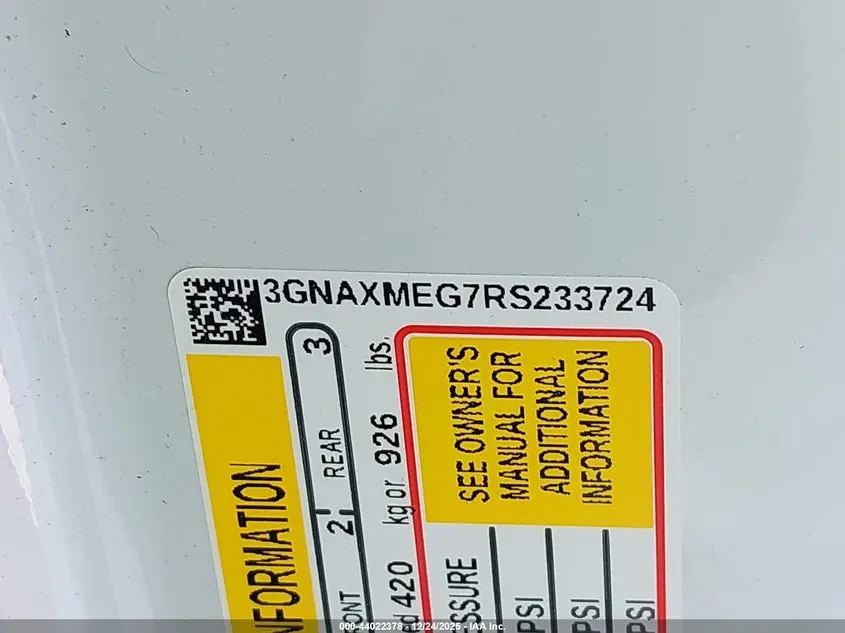 2024 CHEVROLET EQUINOX FWD RS