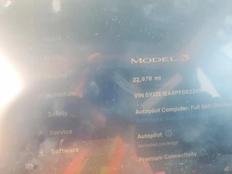 2023 TESLA MODEL 3   