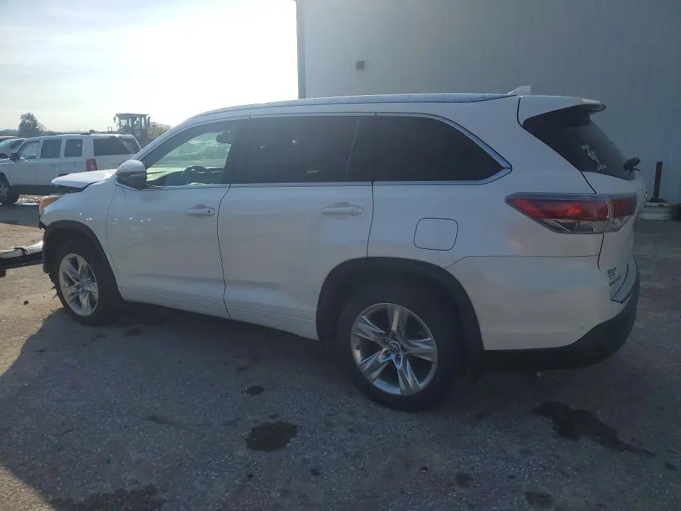 2016 TOYOTA HIGHLANDER LIMITED PLATINUM  