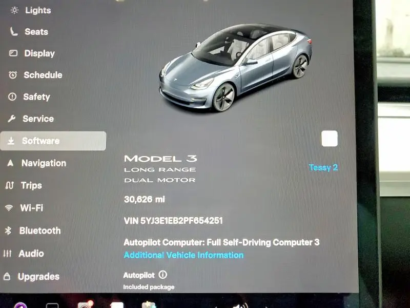 2023 TESLA MODEL 3   