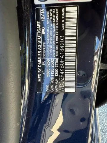 2017 MERCEDES-BENZ E 300 4MATIC  