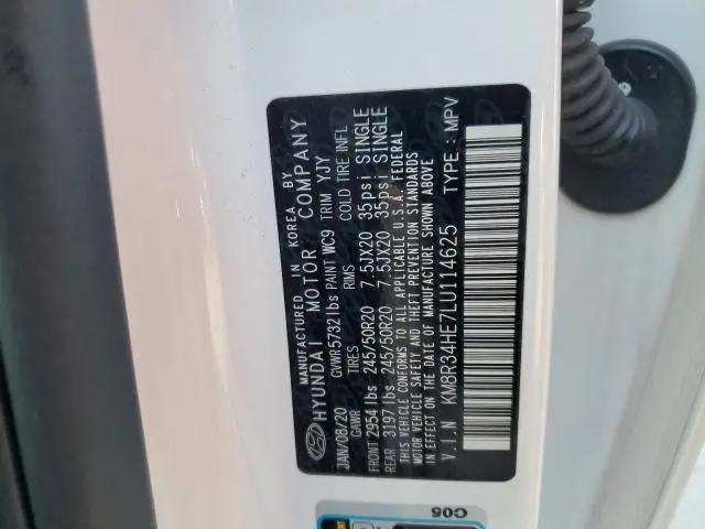 2020 HYUNDAI PALISADE SEL  