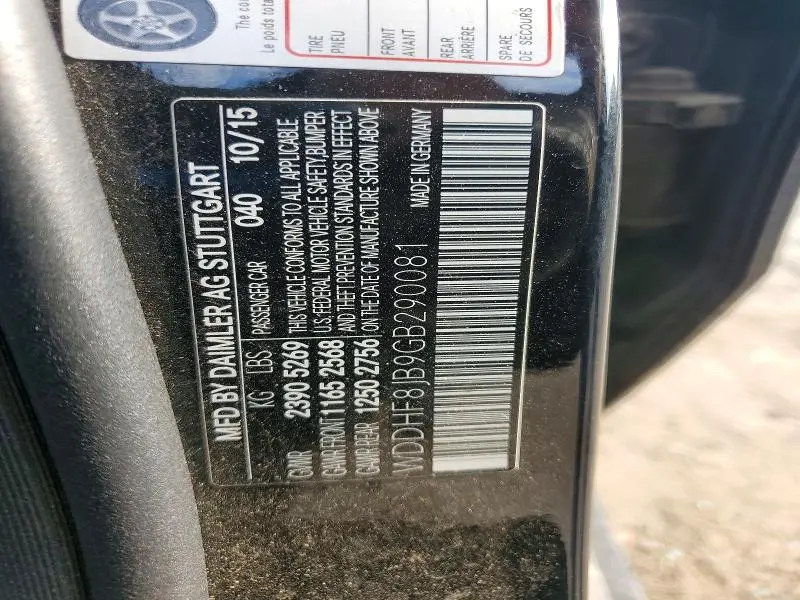 2016 MERCEDES-BENZ E 350 4MATIC  