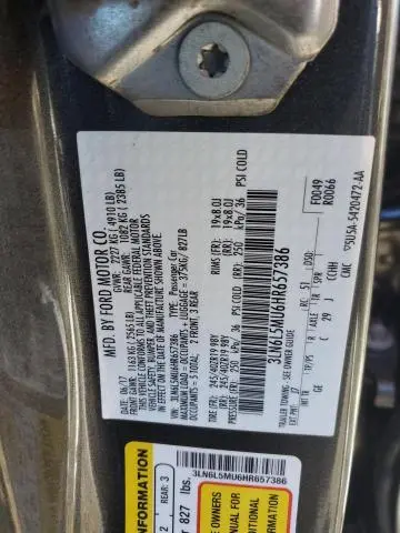 2017 LINCOLN MKZ HYBRID RESERVE  