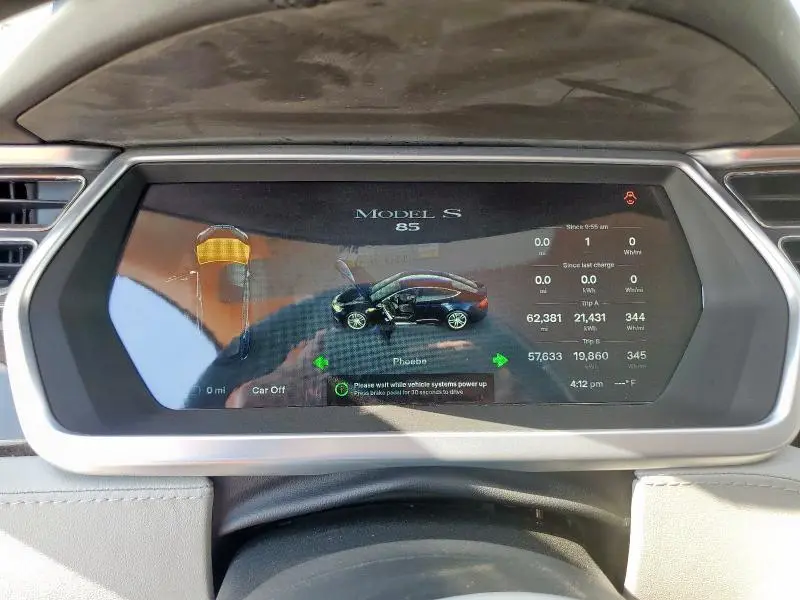 2013 TESLA MODEL S   