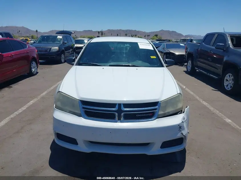 2013 DODGE AVENGER SE V6