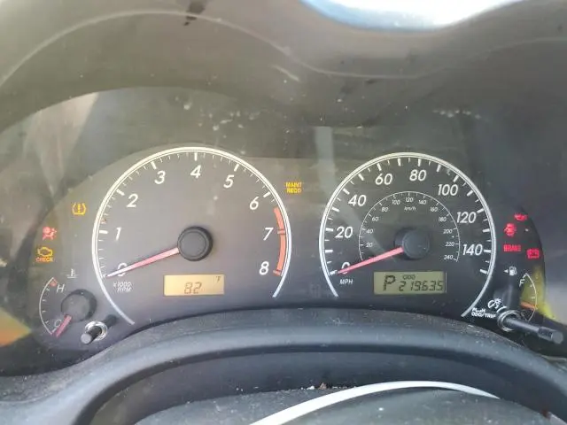 2011 TOYOTA COROLLA BASE  