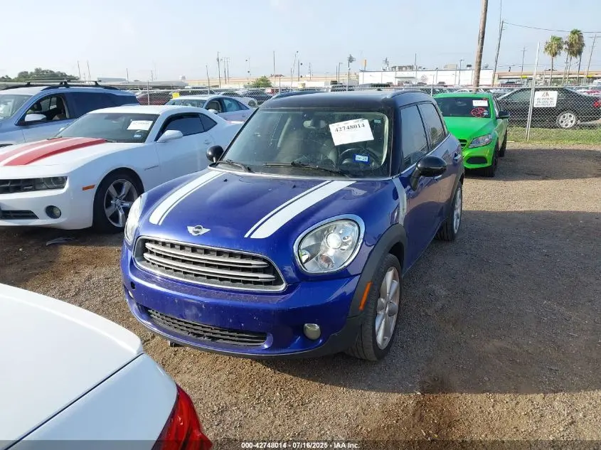 2016 MINI COUNTRYMAN COOPER