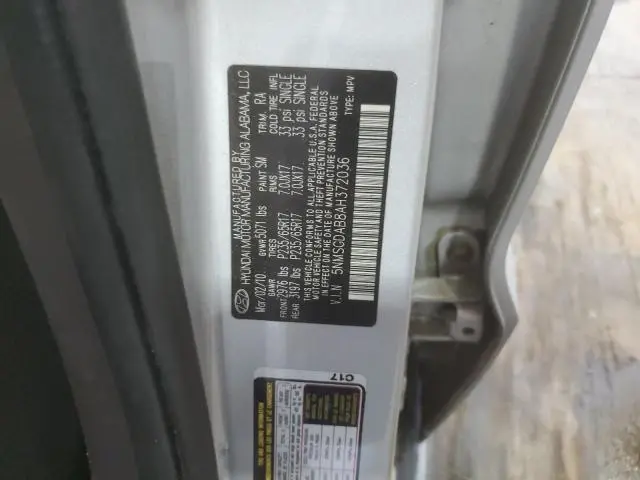 2010 HYUNDAI SANTA FE GLS  