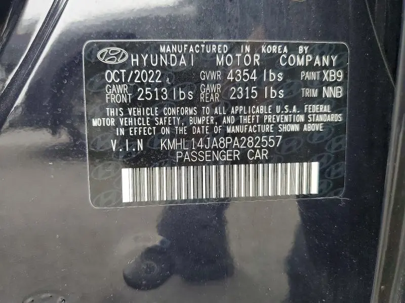2023 HYUNDAI SONATA SEL  