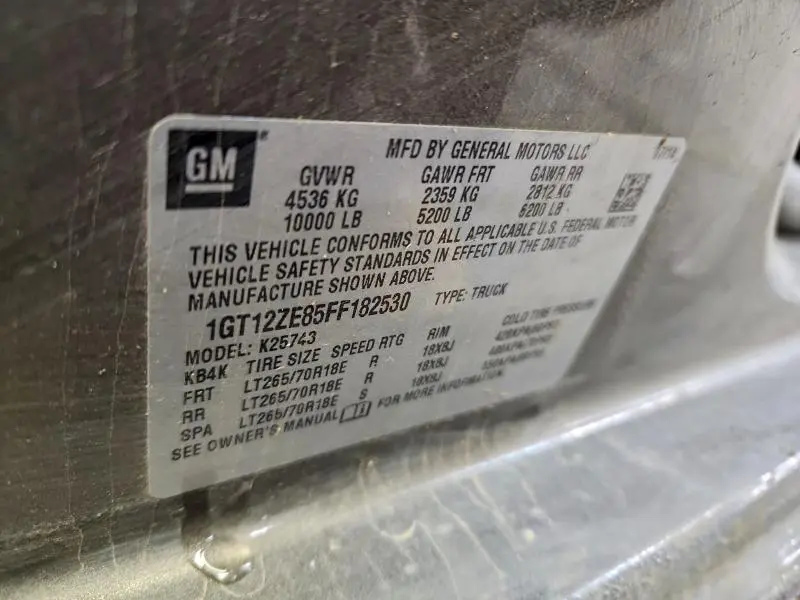 2015 GMC SIERRA K2500 SLT  