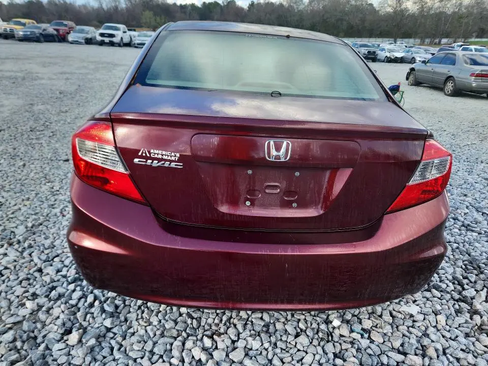 2012 HONDA CIVIC LX  
