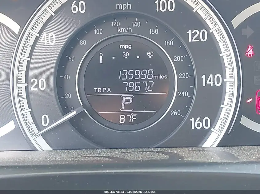2016 HONDA ACCORD LX