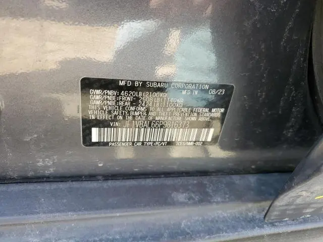 2023 SUBARU WRX LIMITED
