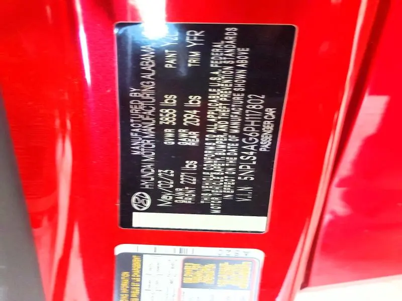 2023 HYUNDAI ELANTRA SEL  