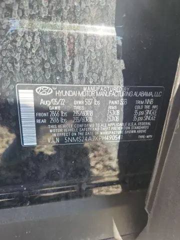 2023 HYUNDAI SANTA FE SEL  