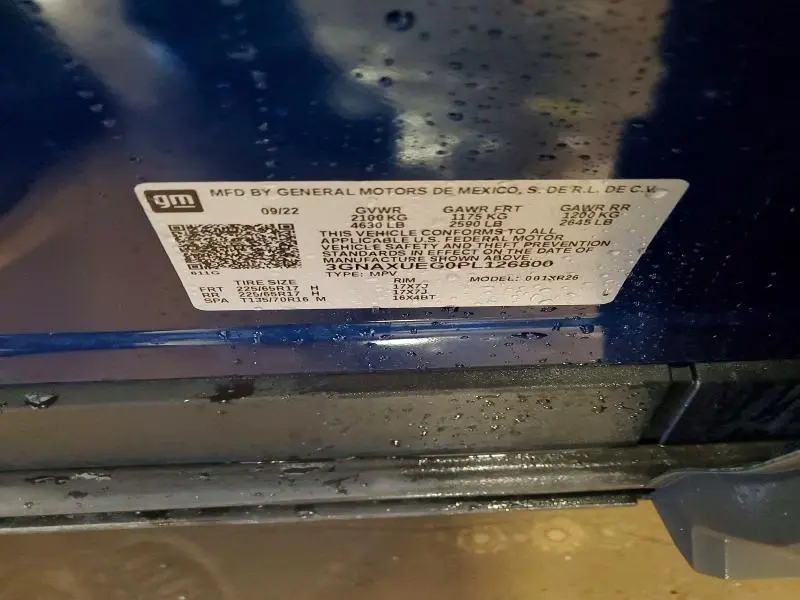 2023 CHEVROLET EQUINOX LT  