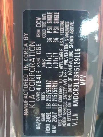 2024 KIA NIRO WIND