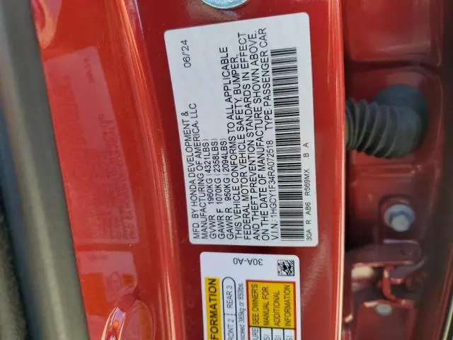 2024 HONDA ACCORD EX  