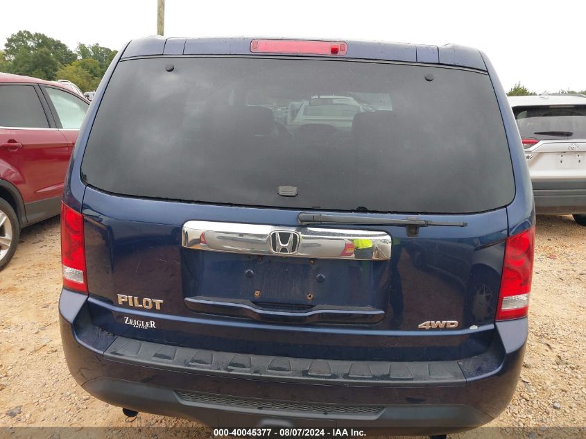 2013 HONDA PILOT LX