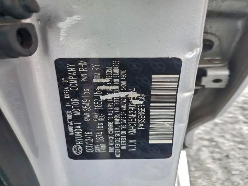 2017 HYUNDAI ACCENT SE  