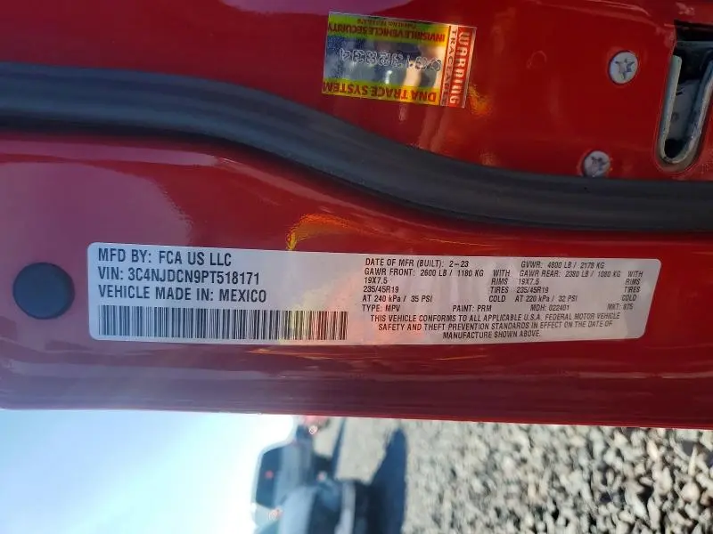 2023 JEEP COMPASS LIMITED  