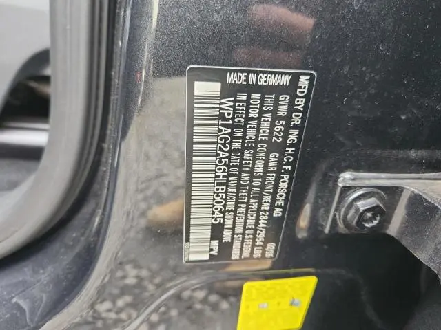 2017 PORSCHE MACAN GTS  