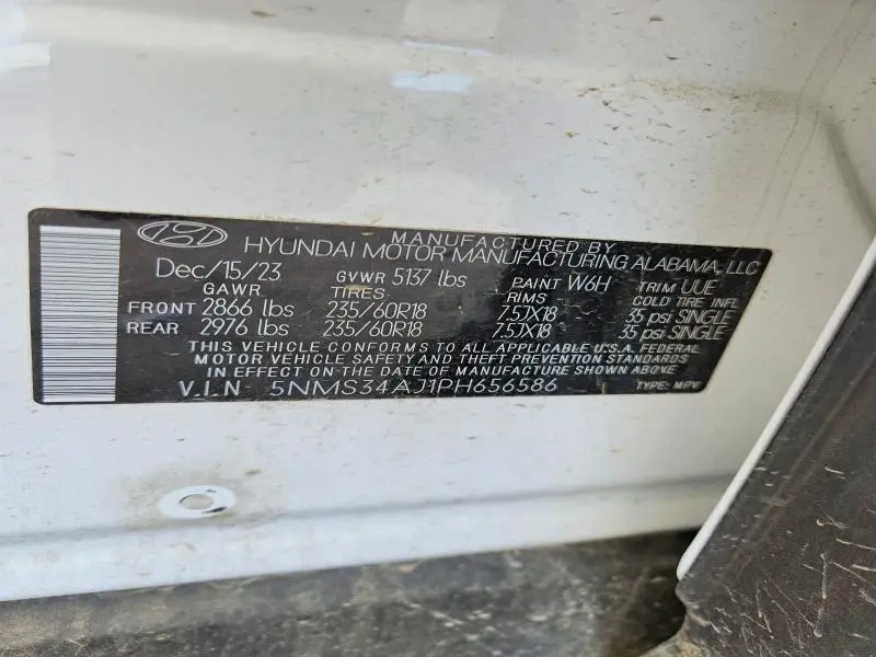 2023 HYUNDAI SANTA FE SEL PREMIUM  