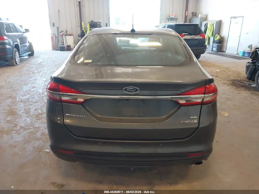 2017 FORD FUSION HYBRID SE