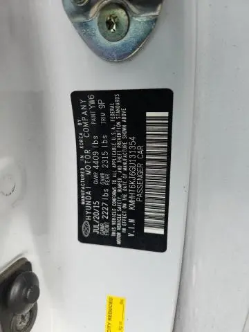 2016 HYUNDAI GENESIS COUPE 3.8L  