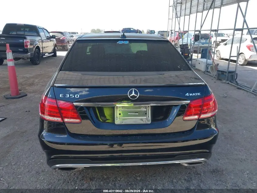 2014 MERCEDES-BENZ E 350 4MATIC