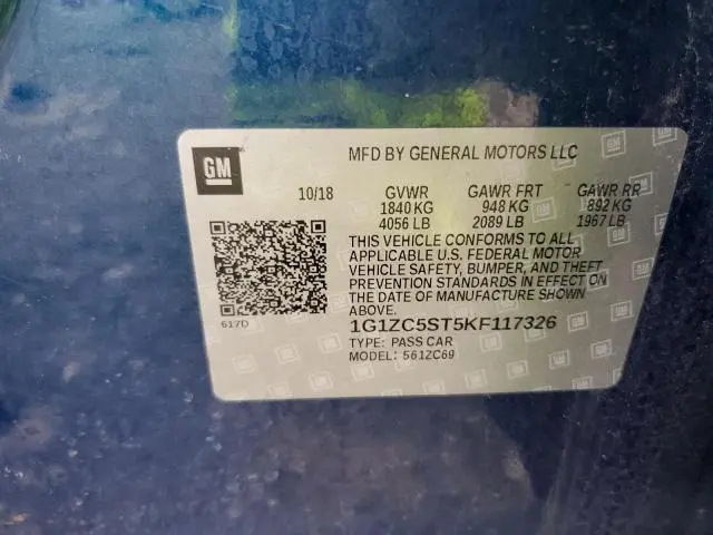 2019 CHEVROLET MALIBU LS