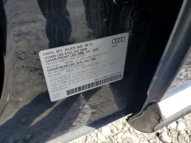 2014 AUDI Q5 TDI PREMIUM PLUS  