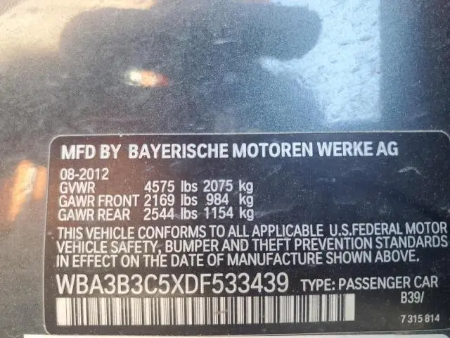 2013 BMW 328 XI  