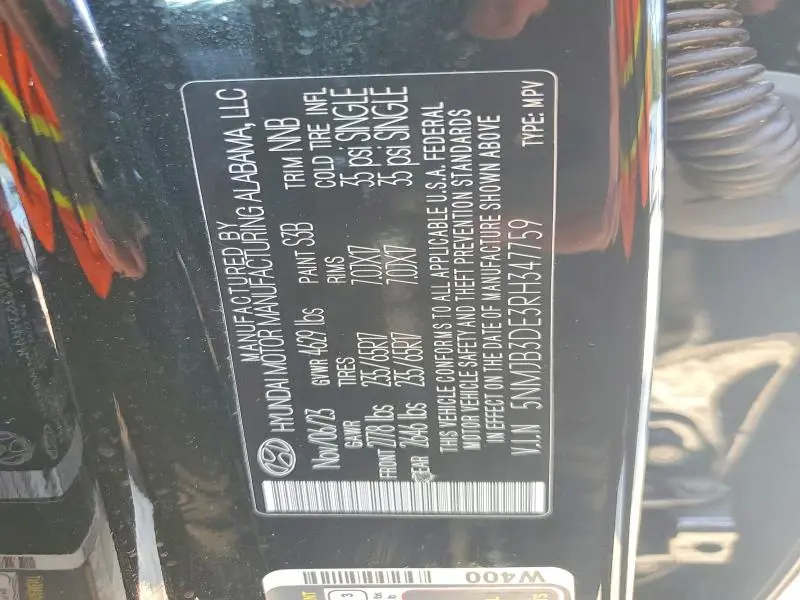 2024 HYUNDAI TUCSON SEL  
