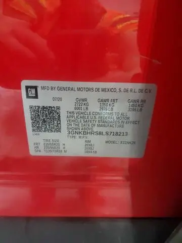 2020 CHEVROLET BLAZER 2LT  