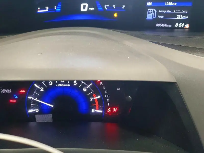 2012 HONDA CIVIC LX  