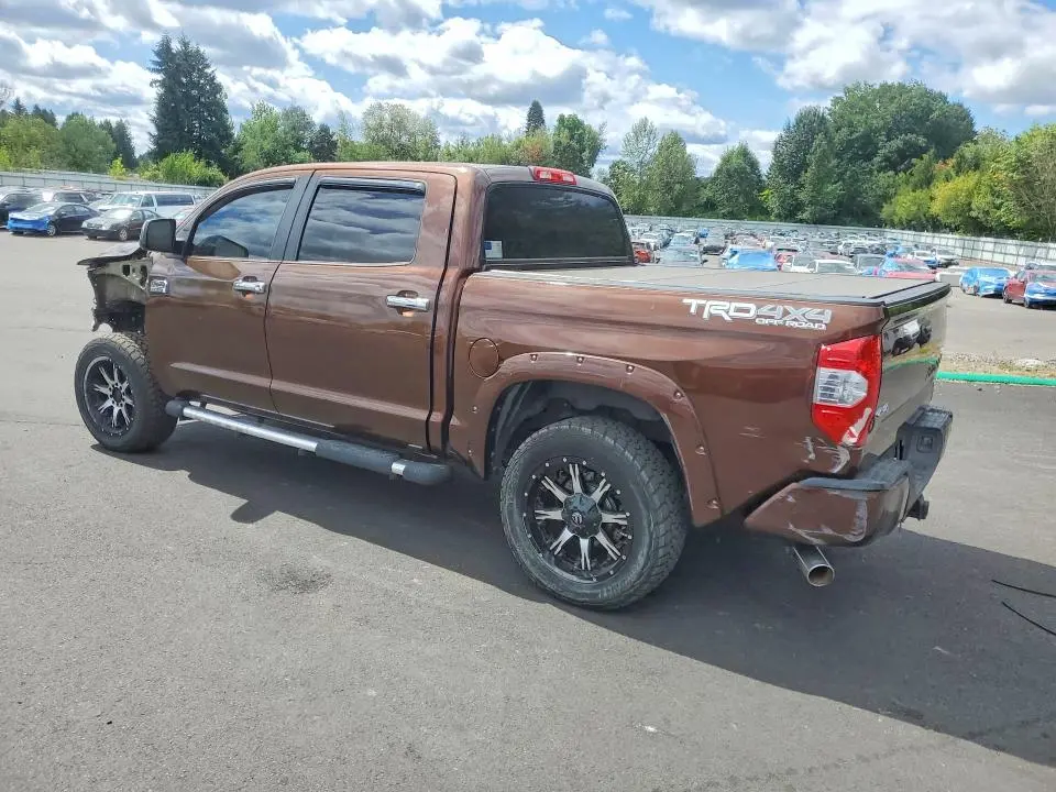 2014 TOYOTA TUNDRA CREWMAX PLATINUM  