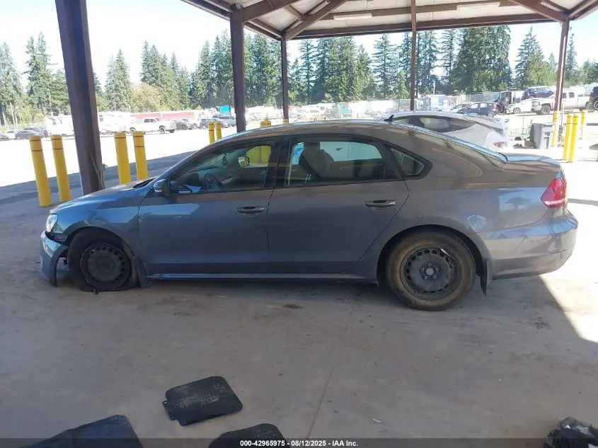 2014 VOLKSWAGEN PASSAT 2.5L S