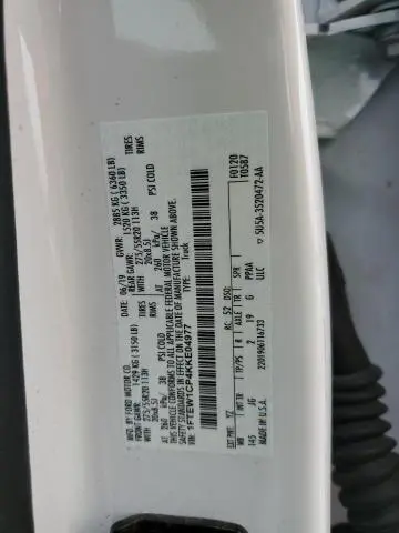 2019 FORD F150 SUPERCREW  