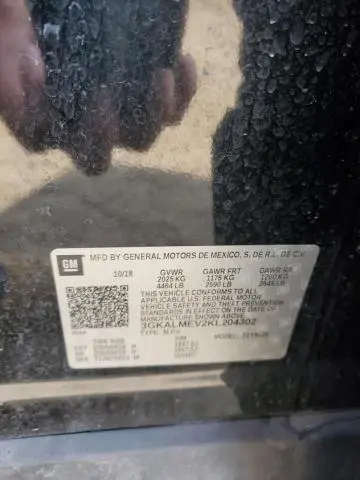 2019 GMC TERRAIN SLE  