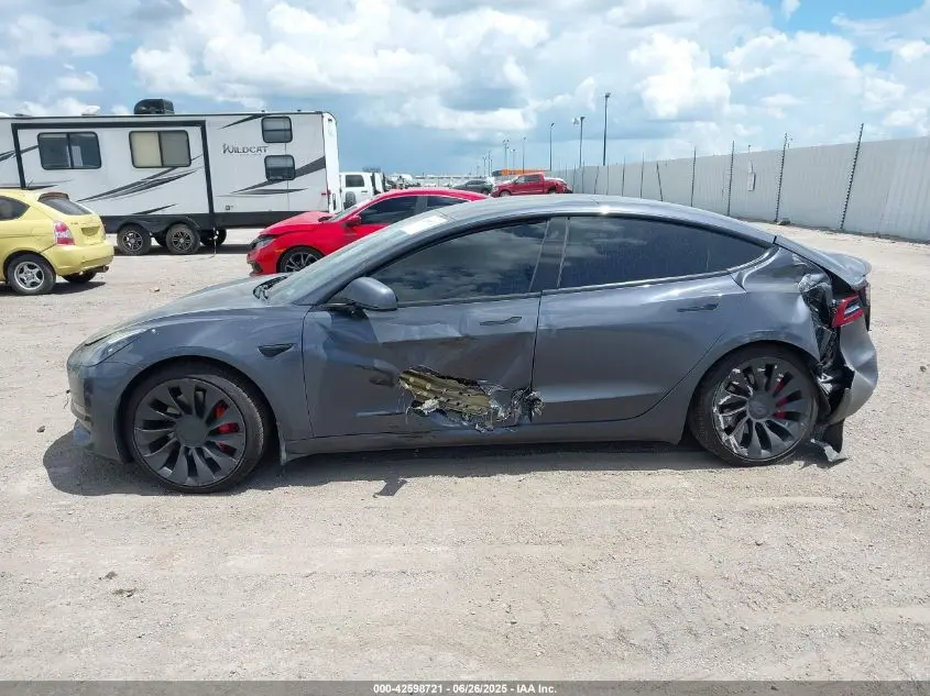 2022 TESLA MODEL 3 PERFORMANCE DUAL MOTOR ALL-WHEEL DRIVE