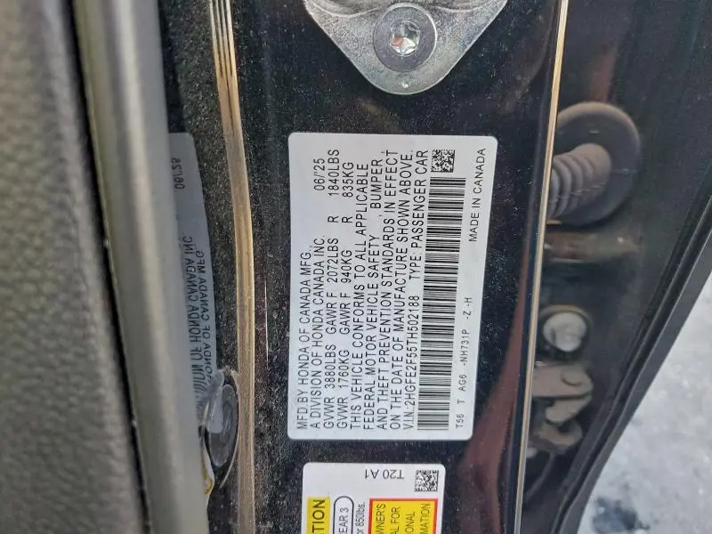 2026 HONDA CIVIC SPORT  